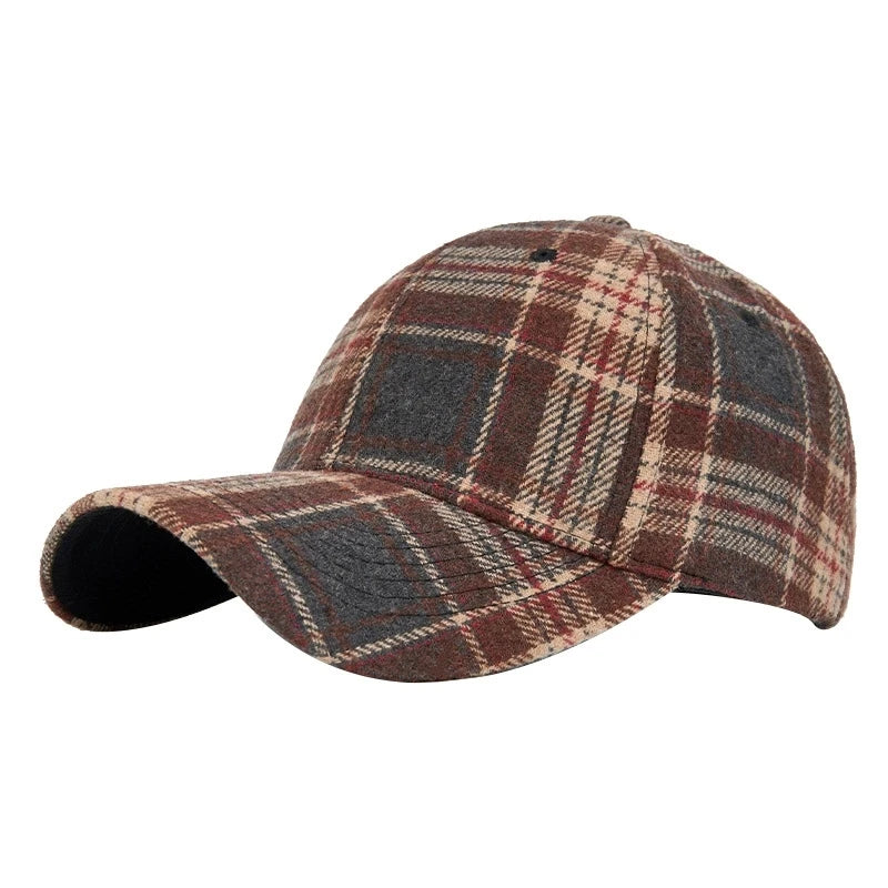 NEXT STREET Plaid Signal Cap