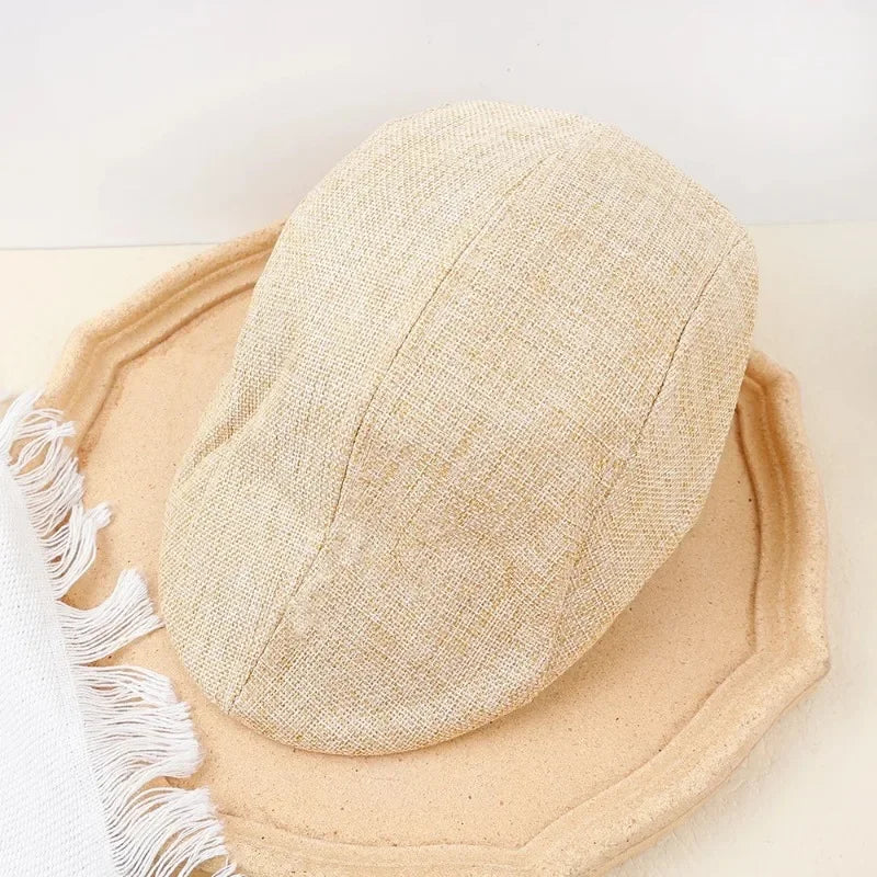 NEXT STREET Retro Mesh-Lined Beret Hat
