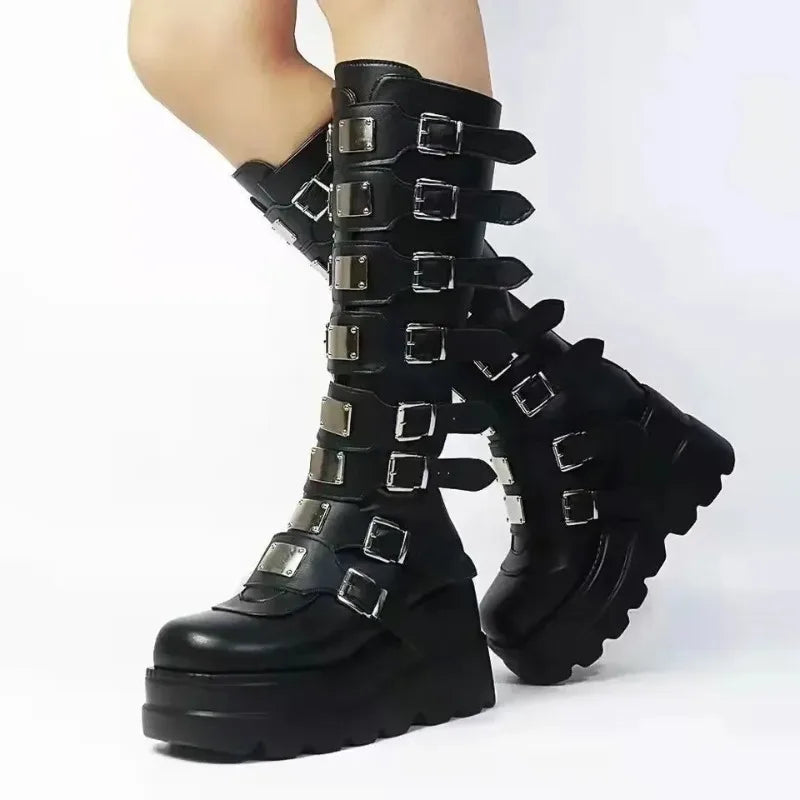 NEXT STREET Gothic Platform Boots
