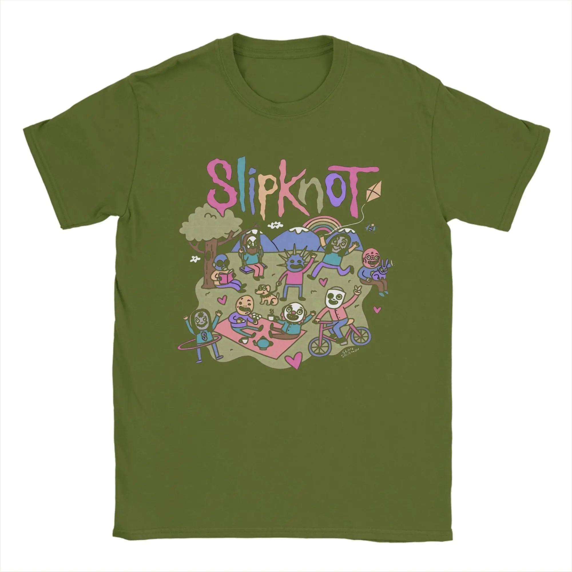 NEXT STREET Slipknoted Graphic TEE