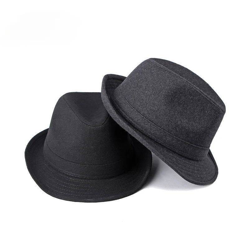 NEXT STREET Retro Felt Gentleman Hat