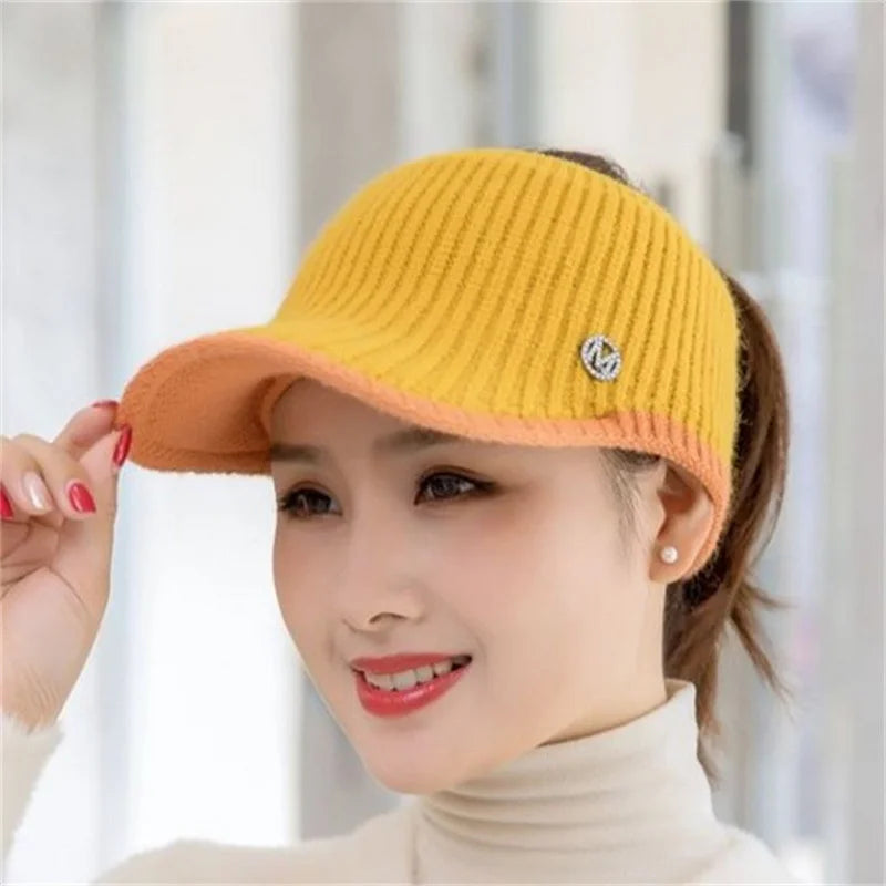 NEXT STREET Thermal Visor Knit Cap Hat