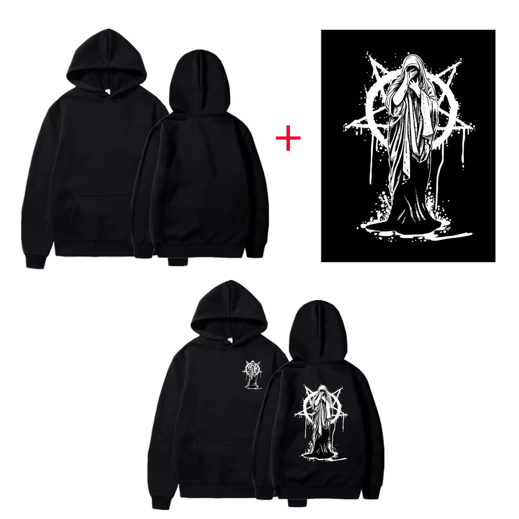 NEXT STREET Custom Logo Tech Hoodie