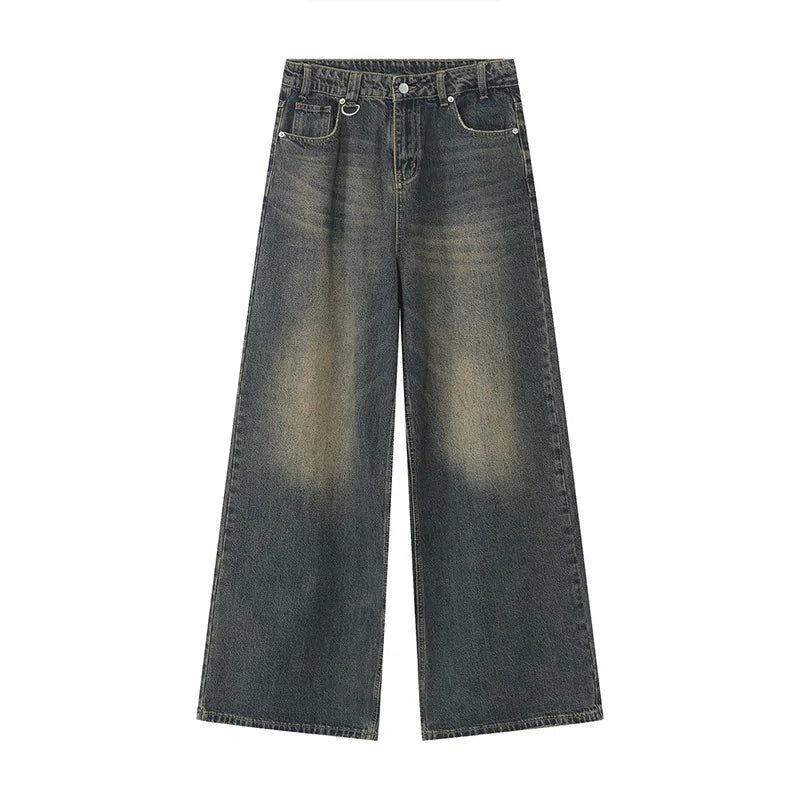NEXT STREET Old Blue Wide-Leg Jeans