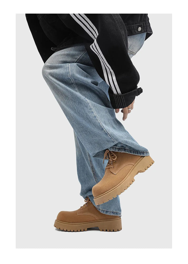 NEXT STREET Retro Platform Chelsea Boots
