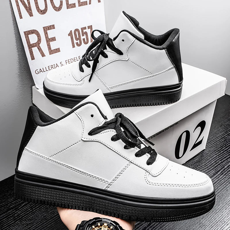 NEXT STREET Binary High-Top Sneakers