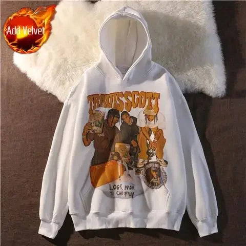 NEXT STREET Y2K Overfit Hoodie