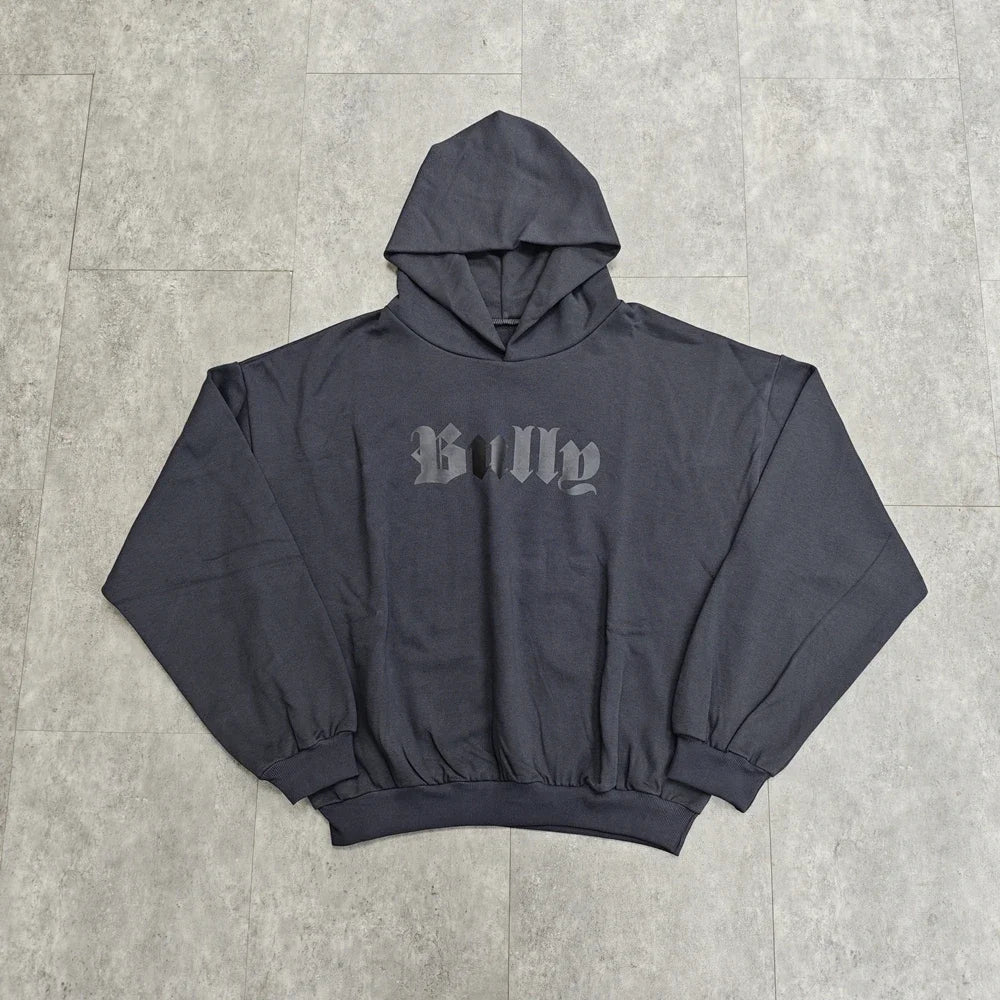 NEXT STREET Bully Graphic Oversize Hoodie