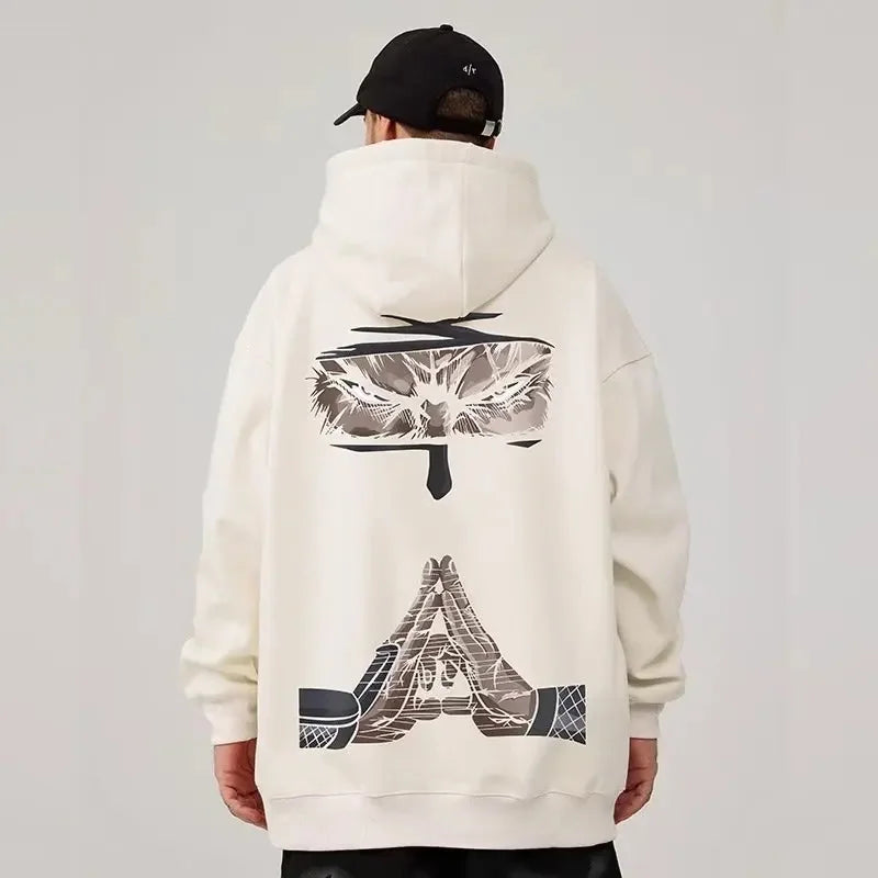 NEXT STREET Vintage Fleece-Lined Hoodie
