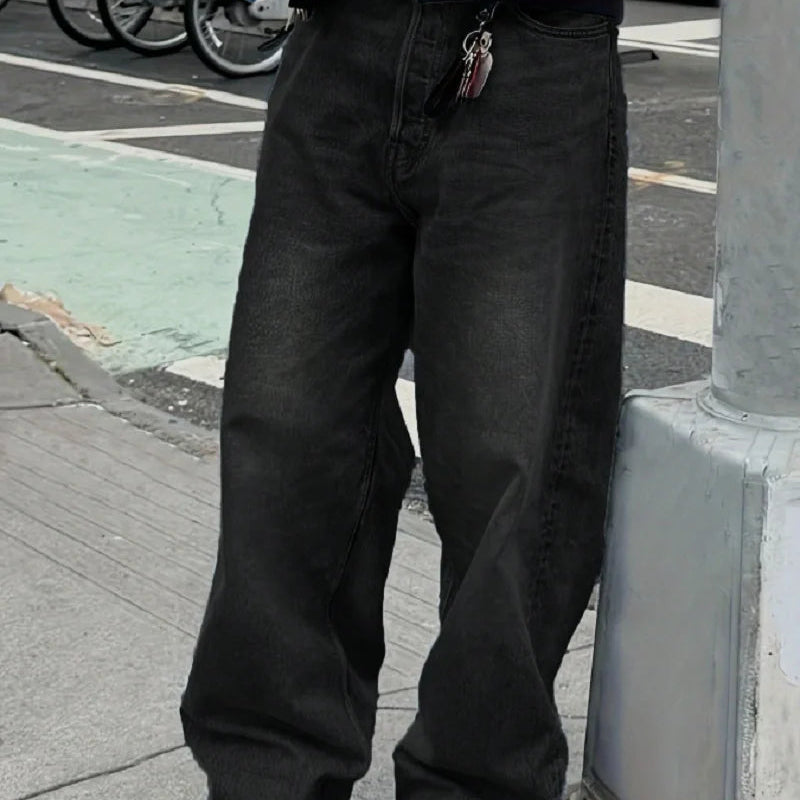 NEXT STREET Retro Loose Jeans