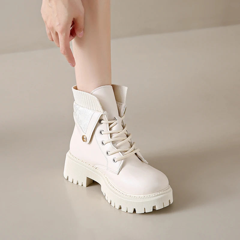 NEXT STREET Platform Ankle Boots
