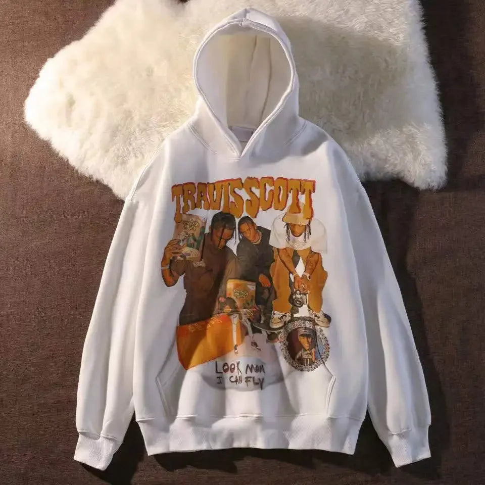 NEXT STREET Y2K Overfit Hoodie