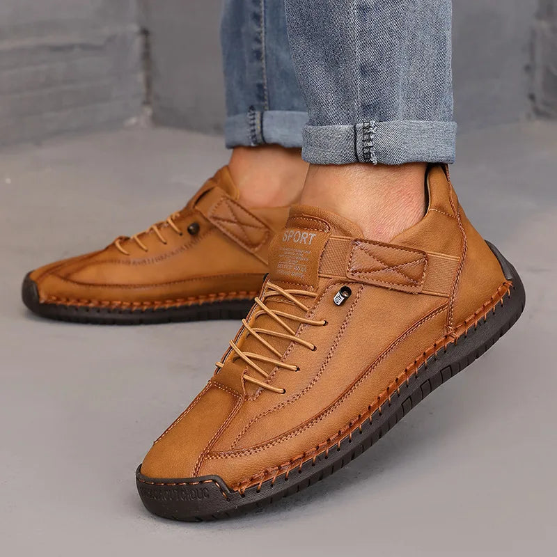 NEXT STREET Nude Stitch Mid-Top Boots