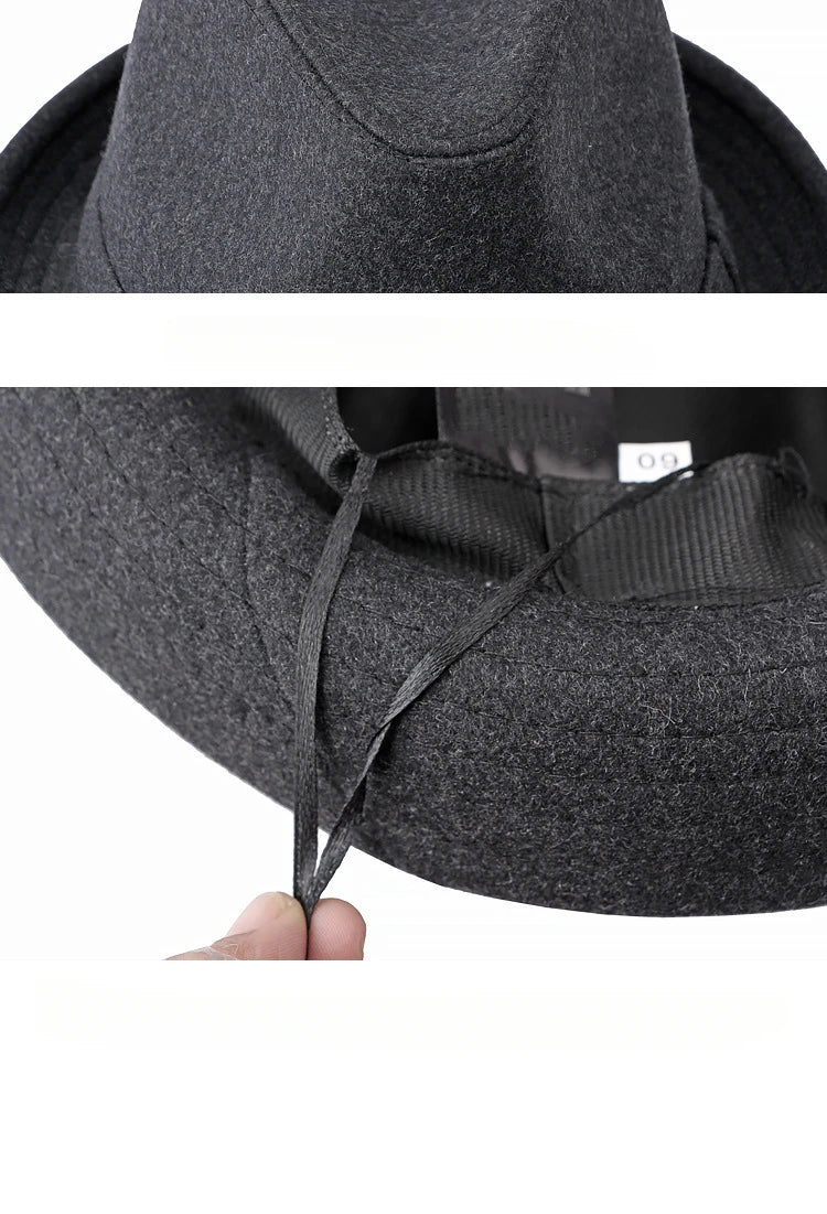 NEXT STREET Retro Felt Gentleman Hat
