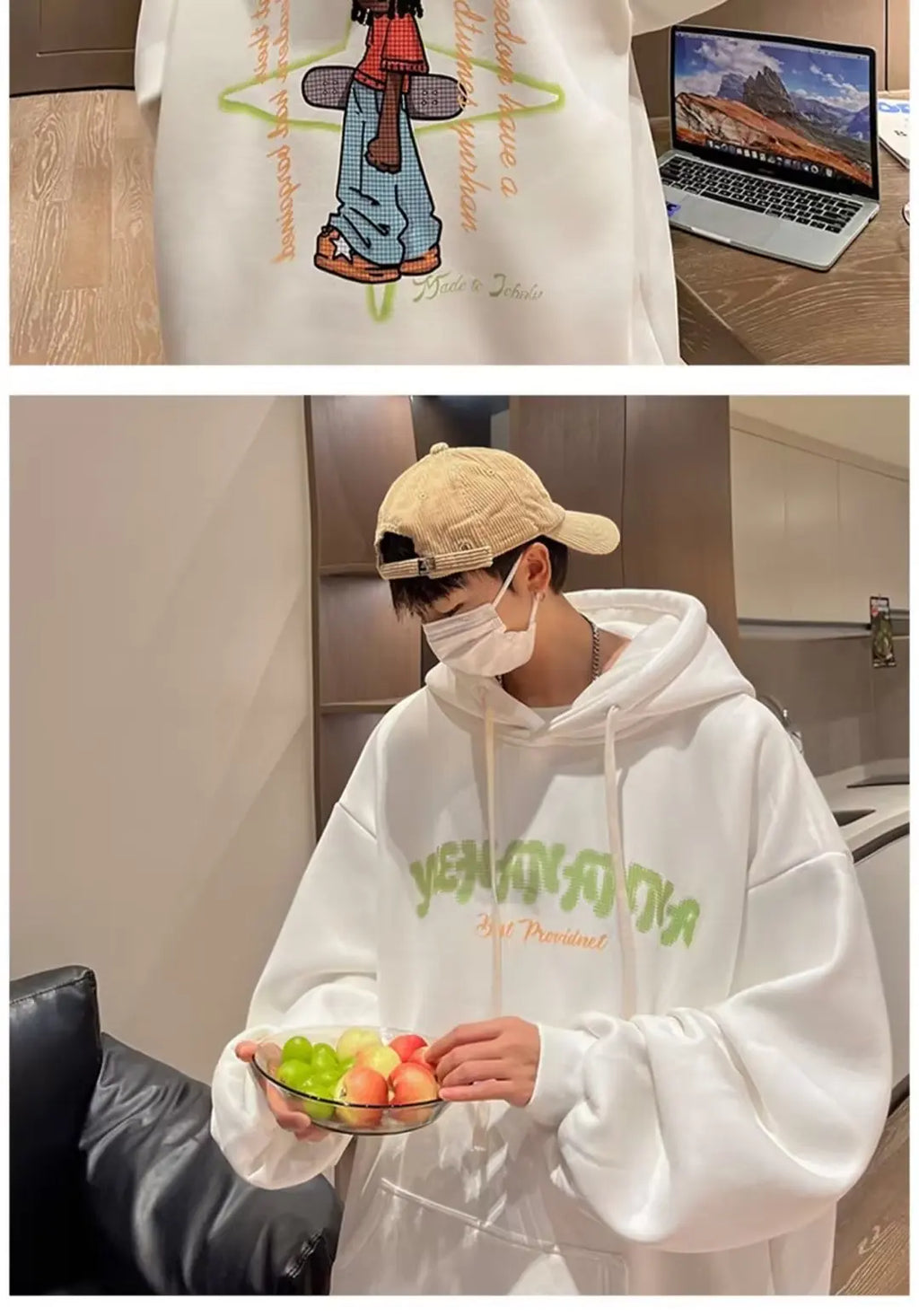 NEXT STREET Fleece-Core Hoodie