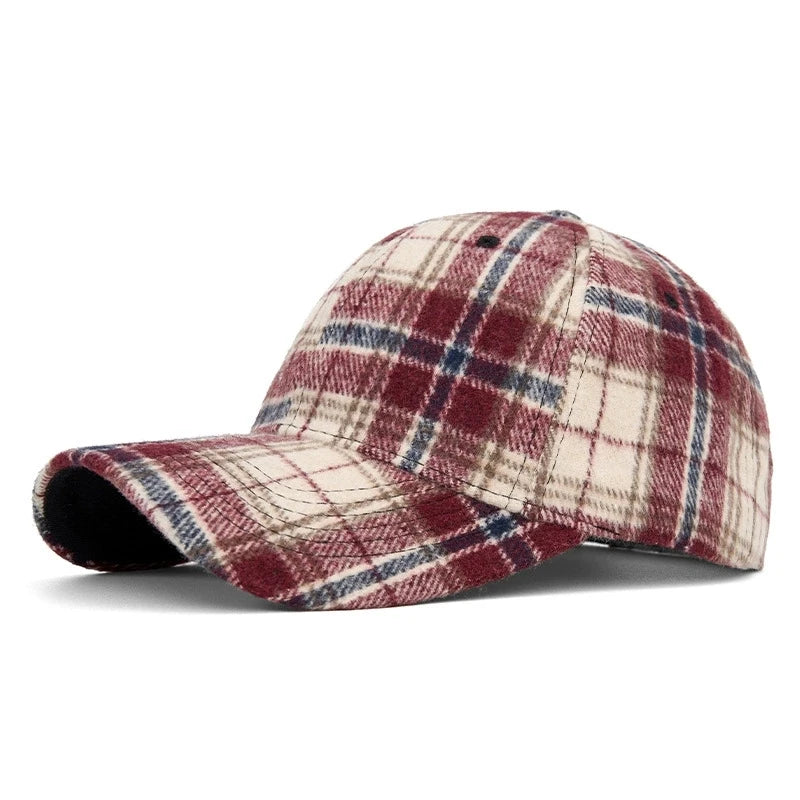 NEXT STREET Plaid Signal Cap