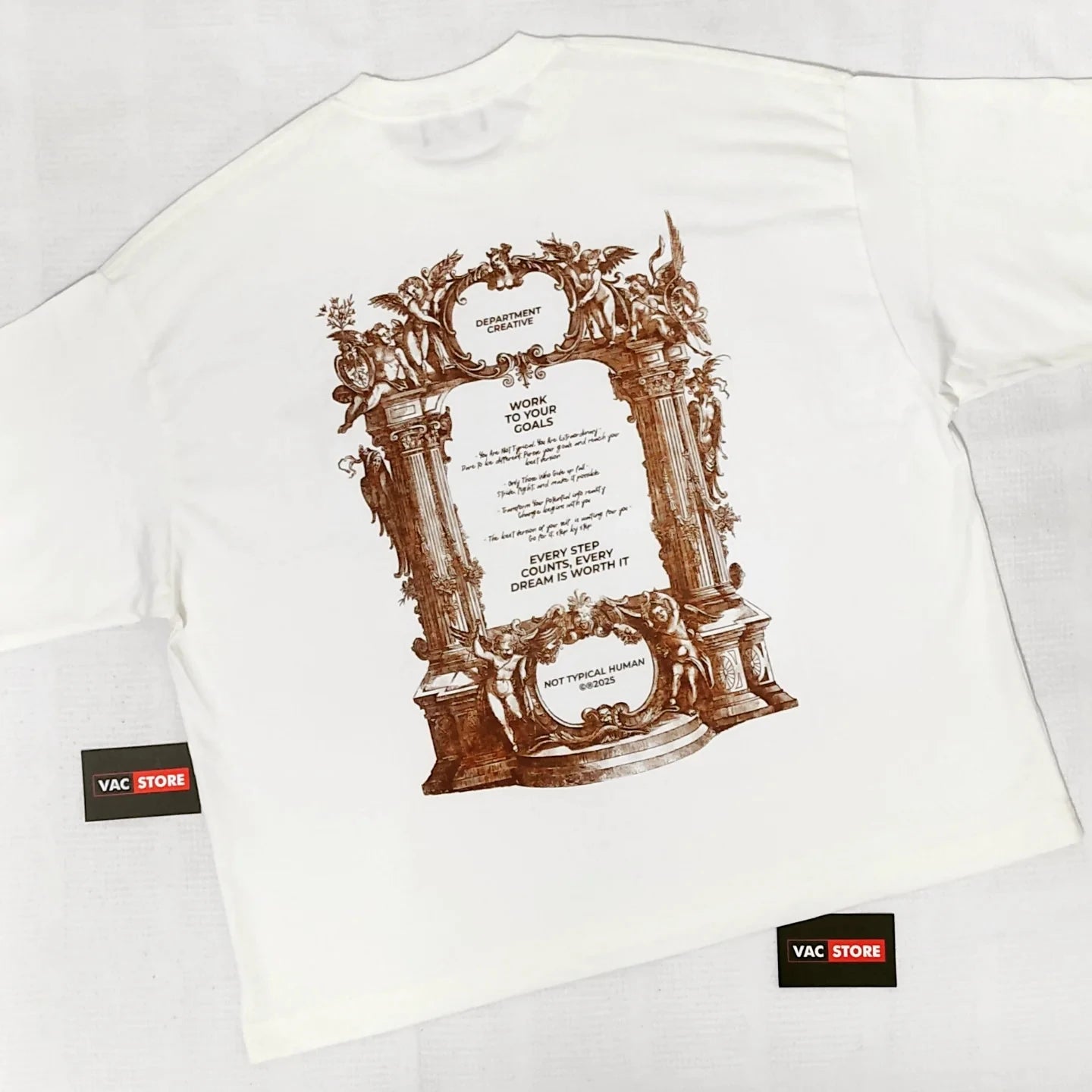 NEXT STREET Thorn Texture Y2K TEE