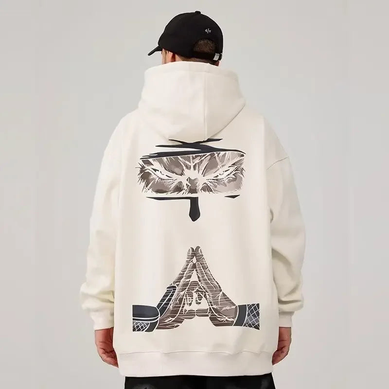 NEXT STREET Vintage Fleece-Lined Hoodie