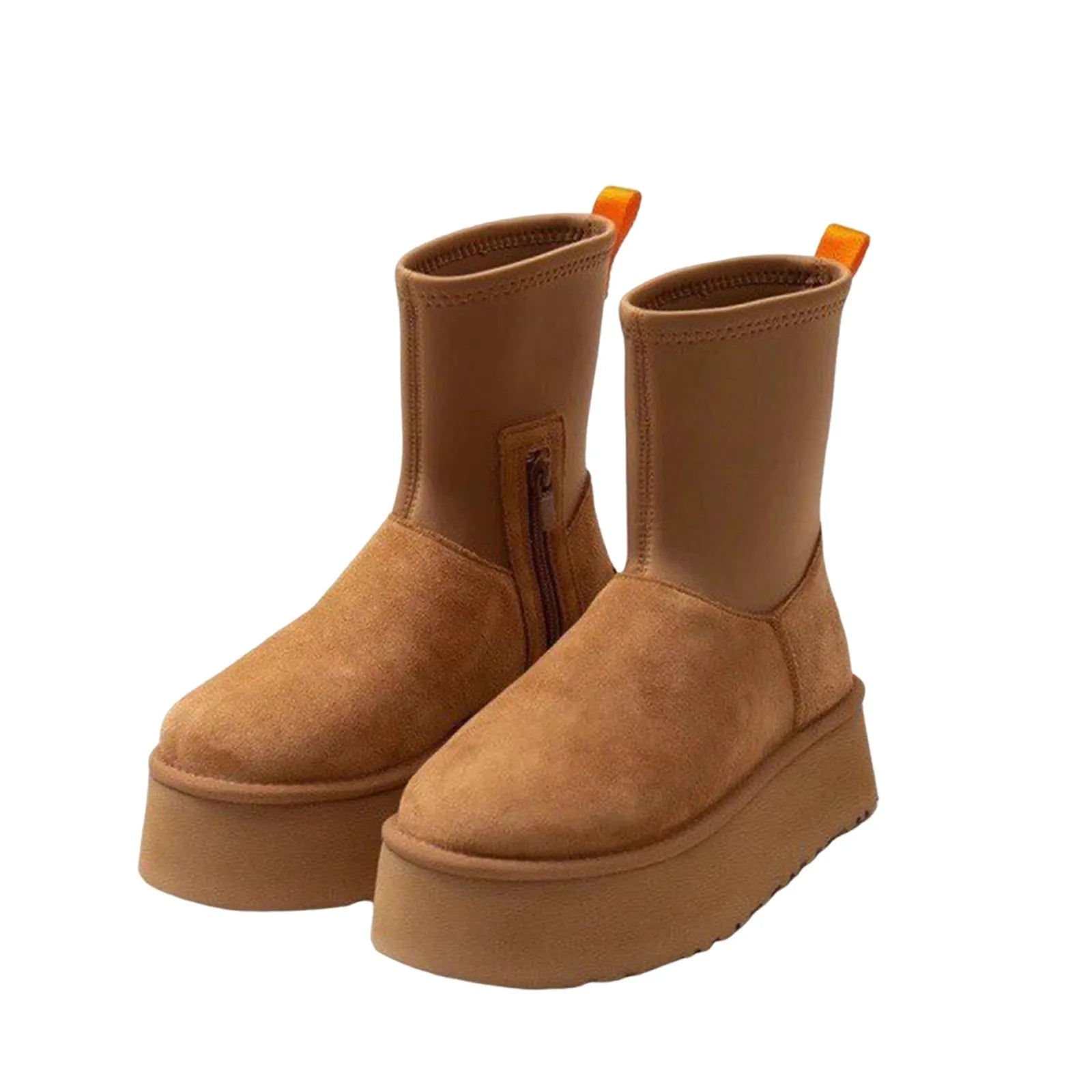 NEXT STREET Velvet Ankle Snow Boots