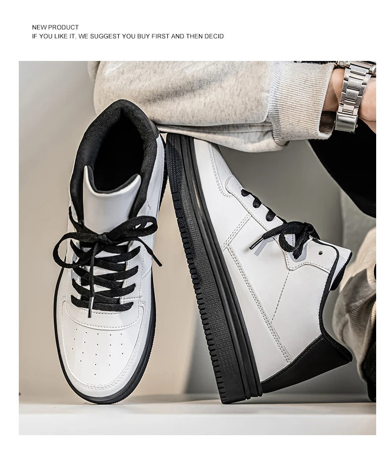 NEXT STREET Binary High-Top Sneakers