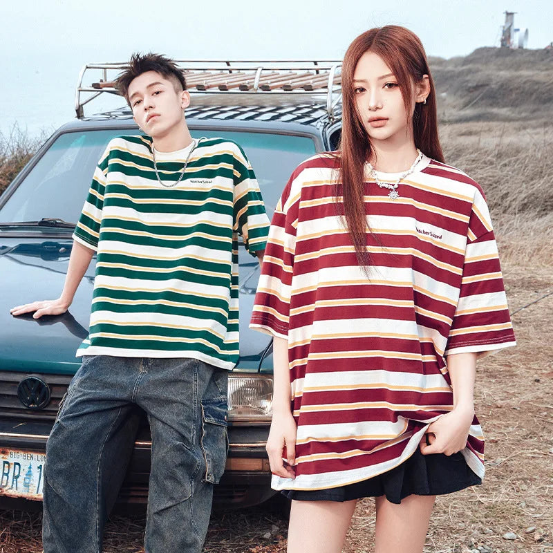 NEXT STREET Neo-Stripe TEE