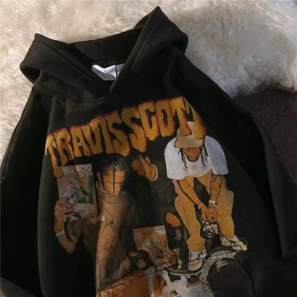 NEXT STREET Y2K Overfit Hoodie