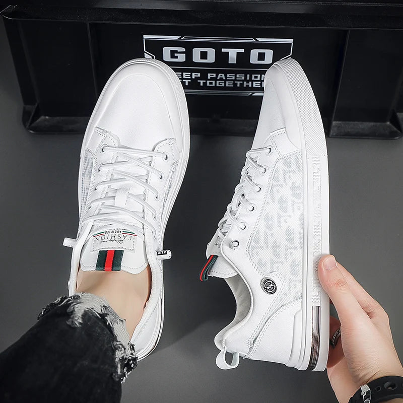 NEXT STREET White Flux Skate Sneakers
