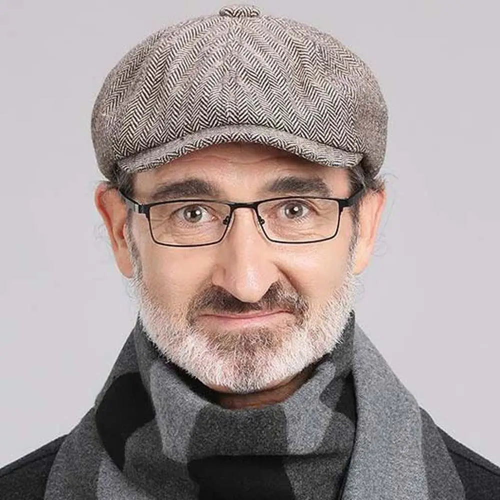 NEXT STREET Retro Windproof Beret Hat