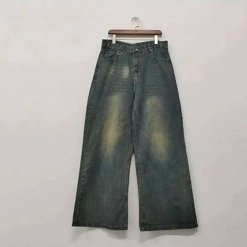 NEXT STREET Old Blue Wide-Leg Jeans