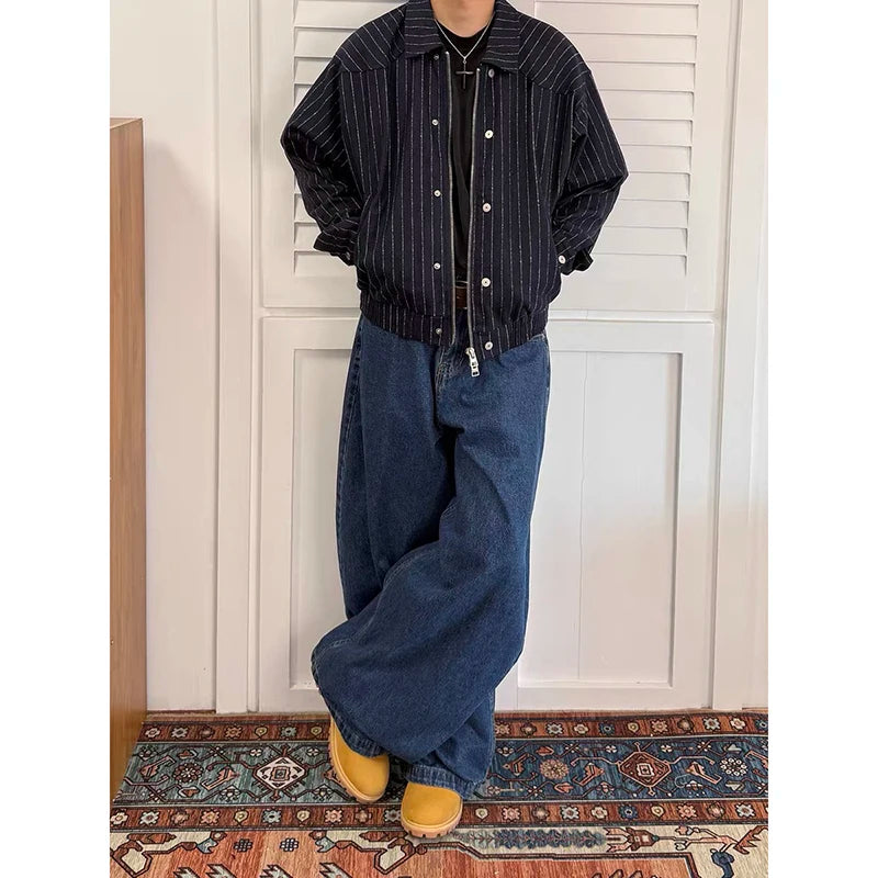 NEXT STREET Y2K Harajuku Wide-Leg Jeans