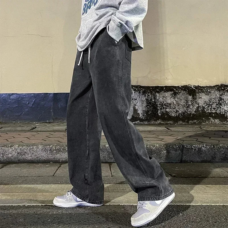 NEXT STREET Wide-Leg Drift Jeans