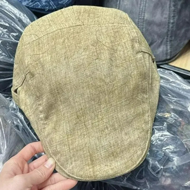 NEXT STREET Retro Mesh-Lined Beret Hat