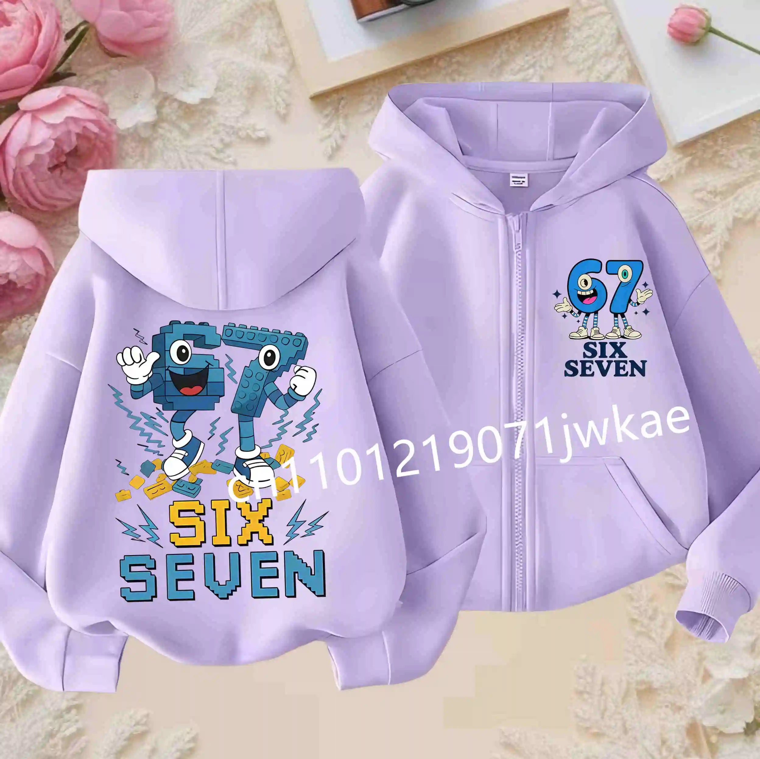 NEXT STREET Y2K Brain Rot Kids Hoodie