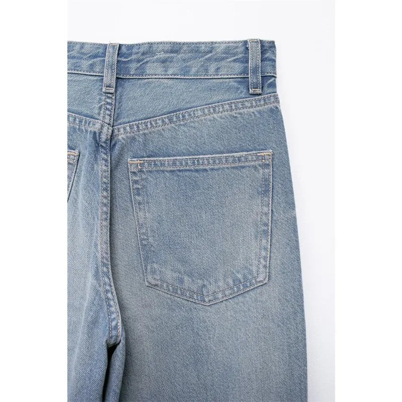 NEXT STREET Worn High Waist Jeans
