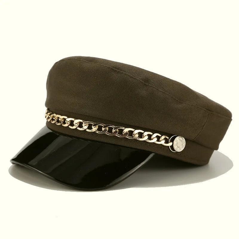 NEXT STREET Orbit PU Leather Hat