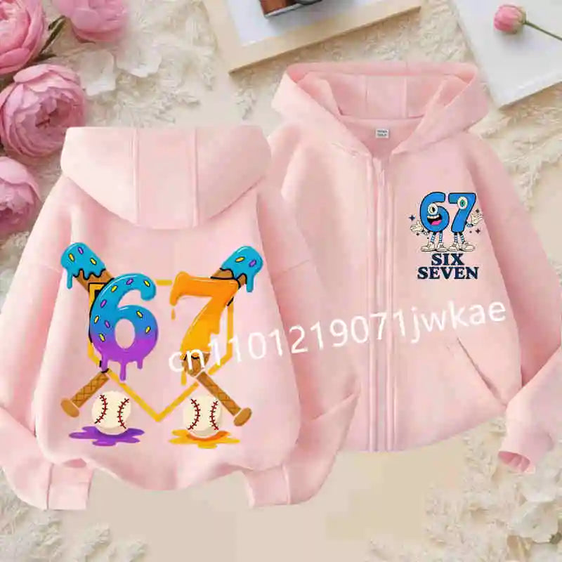 NEXT STREET Y2K Brain Rot Kids Hoodie