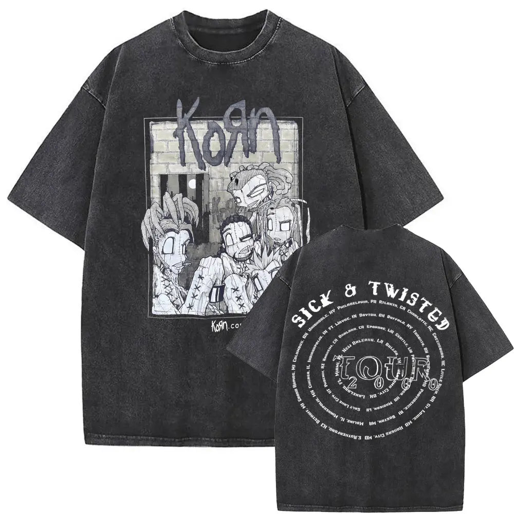 NEXT STREET Nu Metal Vintage Graphic TEE