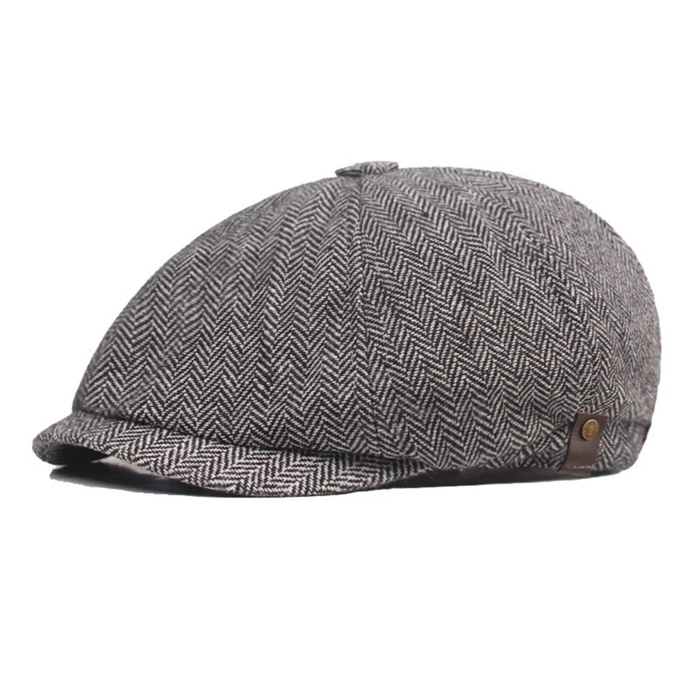 NEXT STREET Octagonal Newsboy Hat