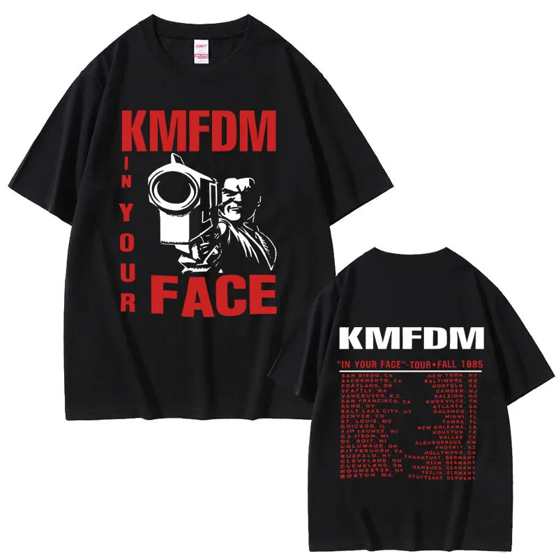NEXT STREET KMFDM Tour 97 Tech Graphic TEE