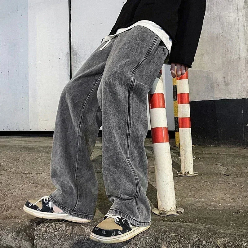 NEXT STREET Vector Wide-Leg Jeans