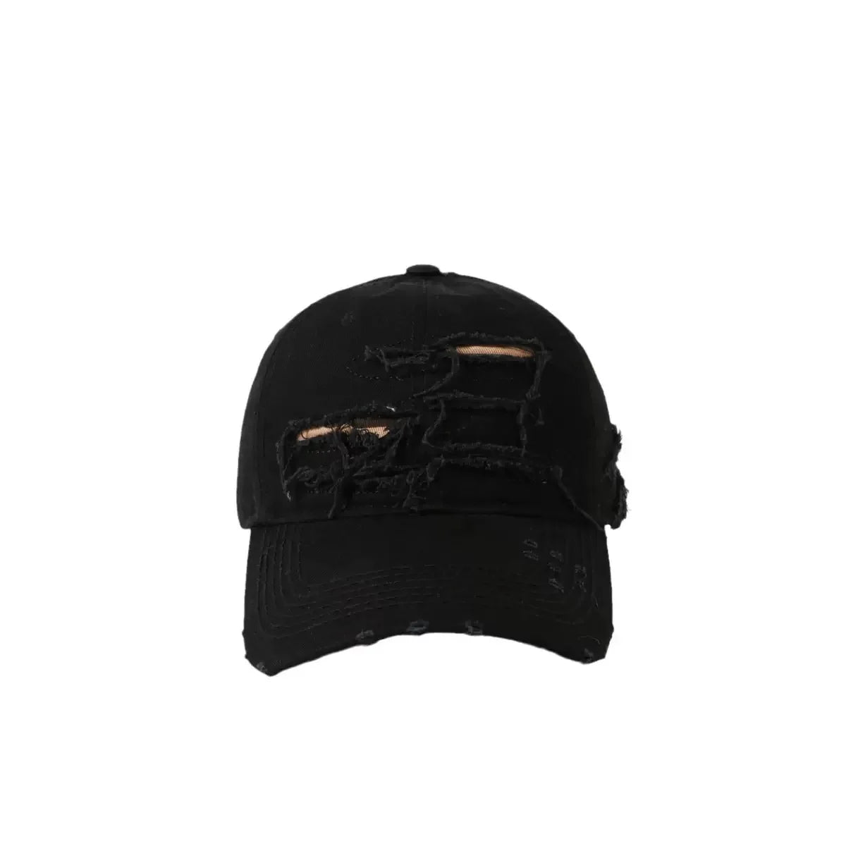NEXT STREET Ripped Rim Curved-Brim Cap