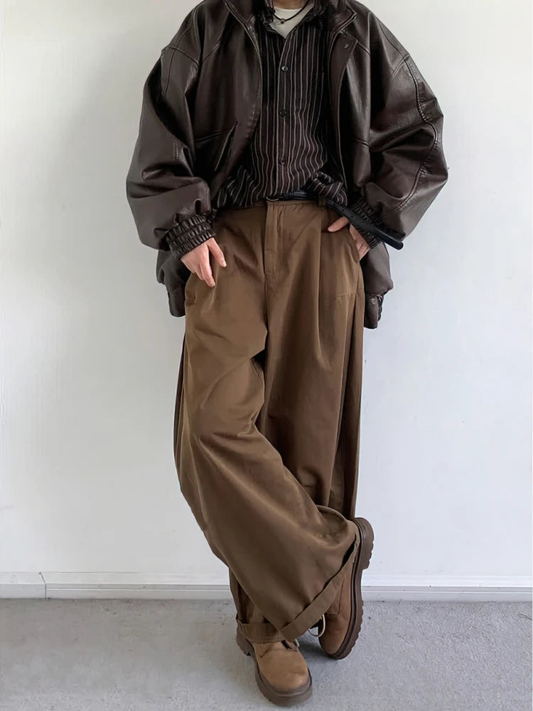 NEXT STREET Vintage Brown Cargo Jogging Pant