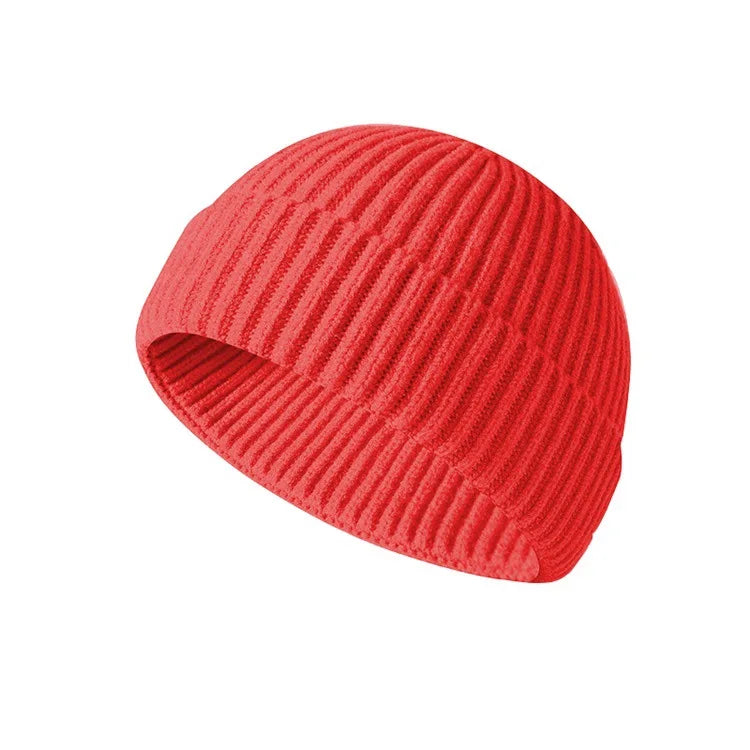 NEXT STREET Solid Knit Hip Hop Cap