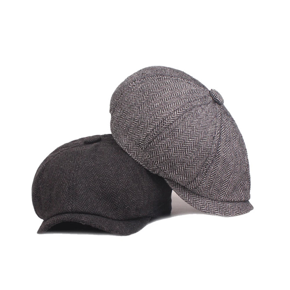 NEXT STREET Octagonal Newsboy Hat