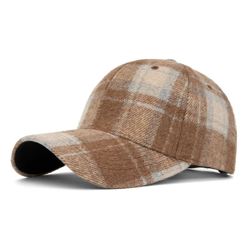 NEXT STREET Plaid Signal Cap
