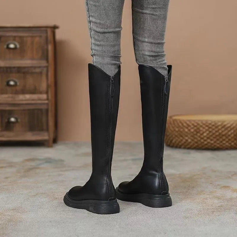 NEXT STREET Vector-Lift Knee-High Boots