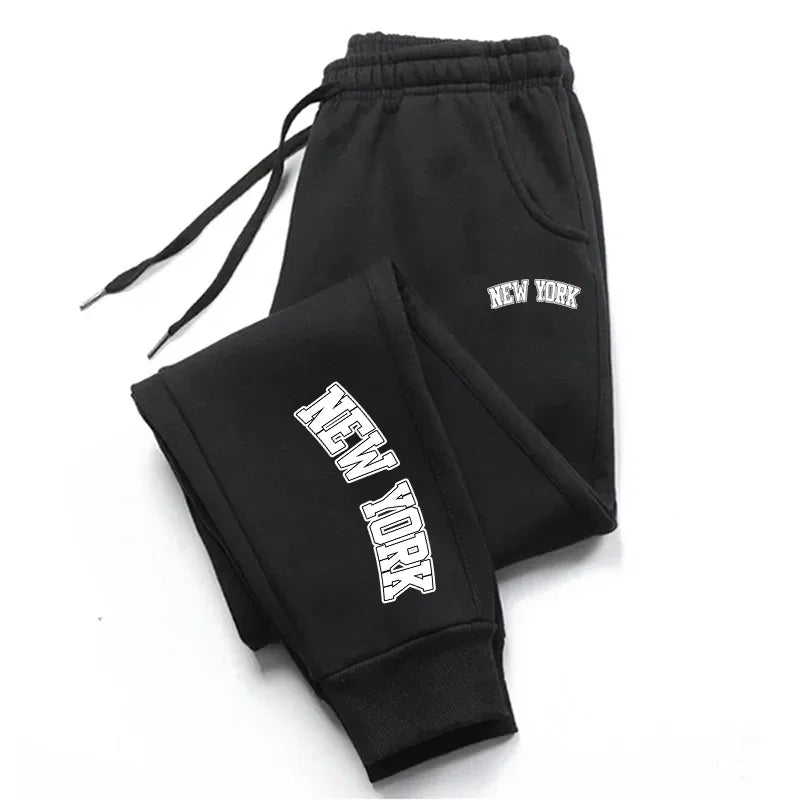 NEXT STREET Striped Lace-Up Jogging Pant