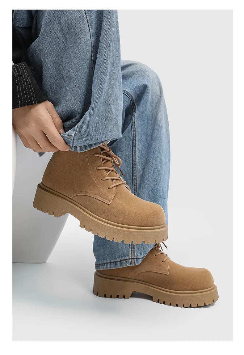 NEXT STREET Retro Platform Chelsea Boots