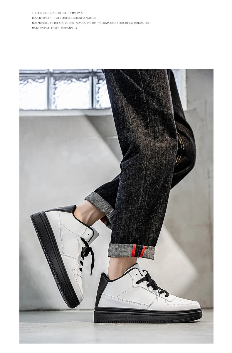NEXT STREET Binary High-Top Sneakers