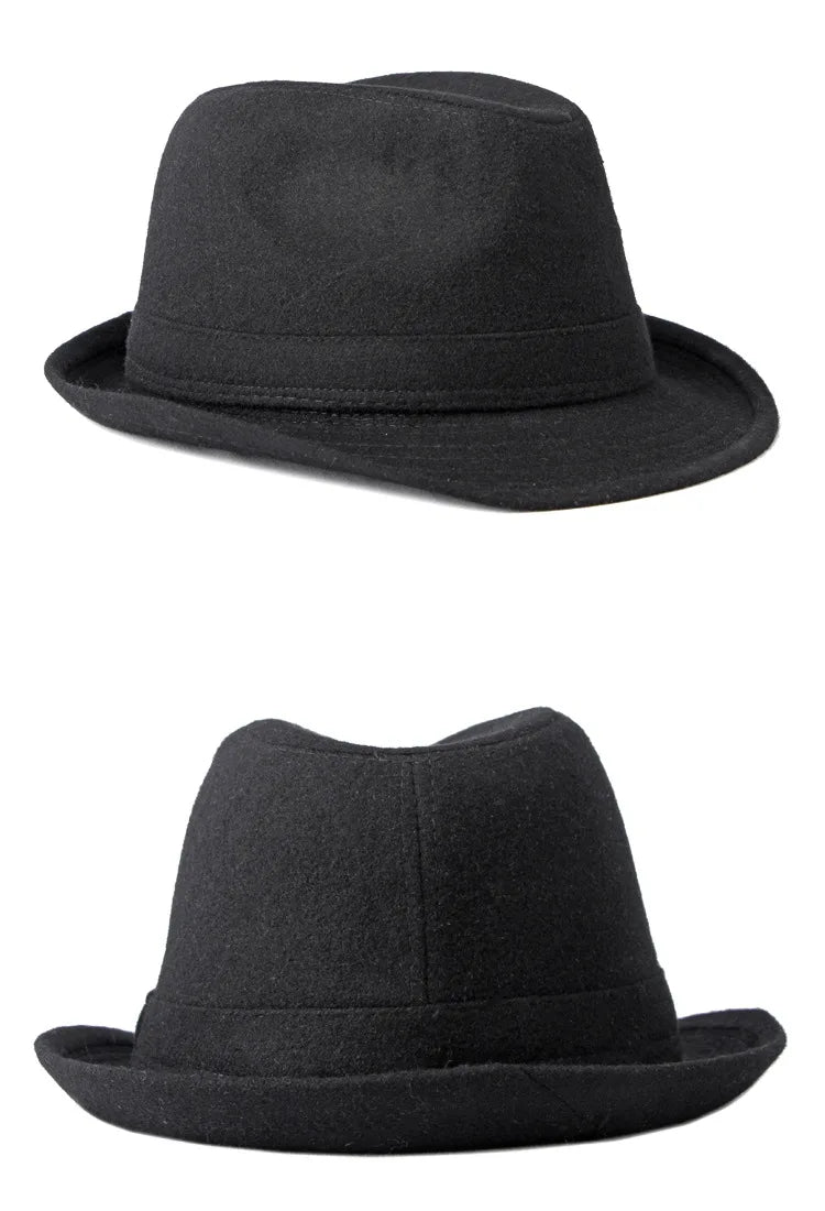 NEXT STREET Retro Felt Gentleman Hat